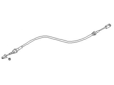 1987 Nissan Sentra Clutch Cable - 30770-60A01