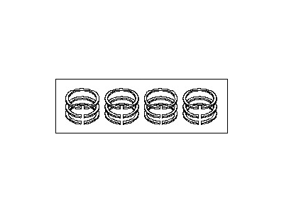2013 Nissan Versa Piston Ring Set - 12033-3HC0A