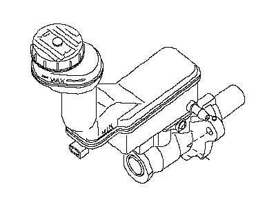 2016 Nissan Sentra Brake Master Cylinder Reservoir - 46010-3SG0B