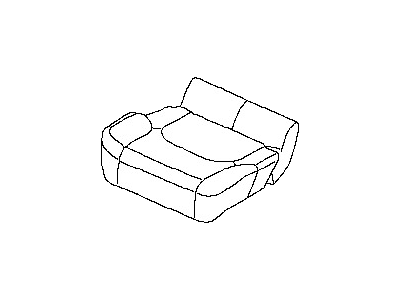 Nissan 87300-ZP92C Cushion Assembly - Front Seat