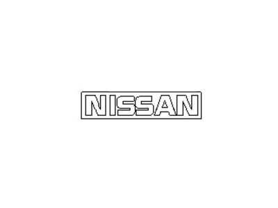 Nissan 48423-W3200 Steering Wheel Emblem