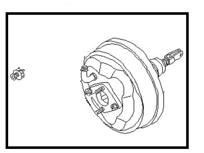Nissan 47210-43W10 Master Vacuum Assembly