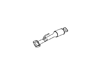 Nissan 20020-3LM0A Front Exhaust Tube Assembly