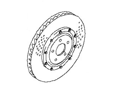 Nissan 40206-JF20A Rotor-Disc Brake,Front