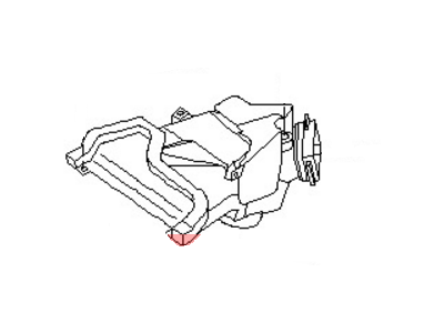 Nissan 16554-5Y700 Duct Assembly-Air