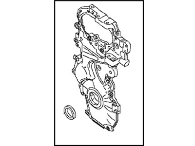 Nissan 13500-BV80A Cover Assembly-Front,Timing Chain