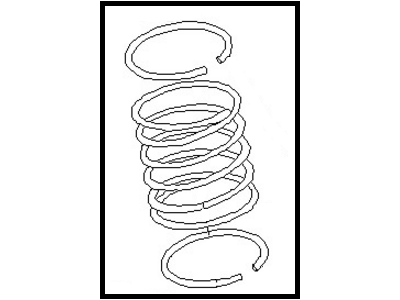 1995 Nissan 240SX Coil Springs - 54010-69F05