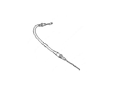 1987 Nissan Stanza Parking Brake Cable - 36402-06R00