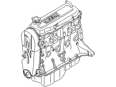Nissan 10102-D1710 Engine-Bare