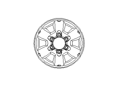 2015 Nissan Versa Note Spare Wheel - 40300-3BA1C