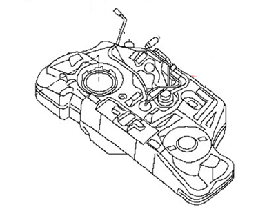 2008 Nissan Sentra Fuel Tank - 17202-ET00A