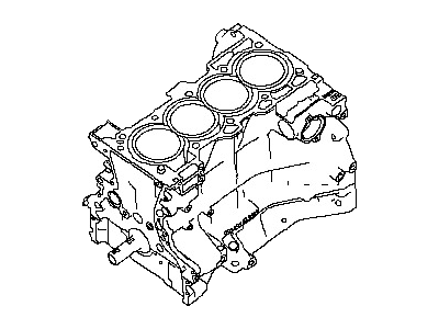 Nissan 10103-3KYSC Engine-Short