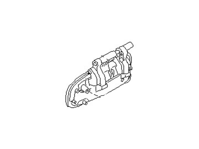 Nissan 80606-5M012 Front Door Outside Handle Assembly, Right