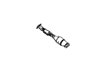 Nissan 20010-EZ31A Front Exhaust Tube Assembly