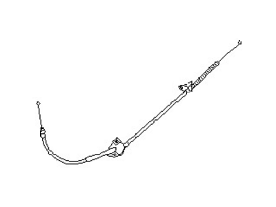 Nissan 36402-56G05 Cable Assy-Parking Brake,Front