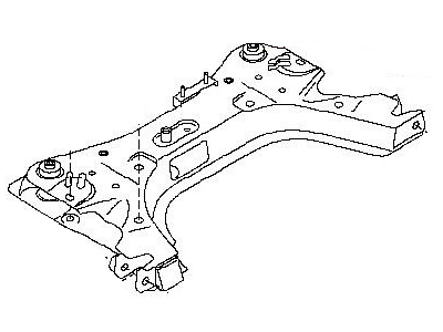 Nissan 54400-EW00B Member Complete-Front Suspension