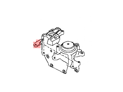 Nissan 11220-5HA0A Engine Mounting Insulator , Left