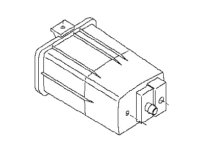 Nissan 14950-EA20A CANISTER Assembly-EVAPORATION