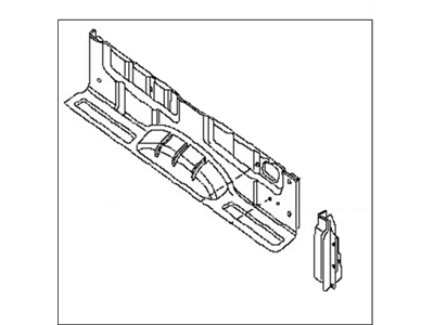 Nissan 93380-7S231 Panel Assembly - Side Inner, RH