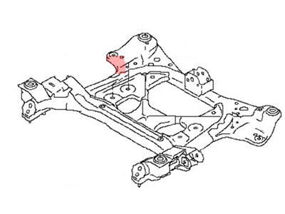 Nissan 54401-JF00A Member, Complete Front Suspension