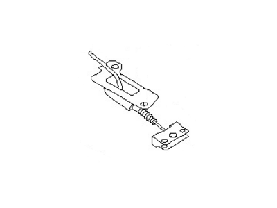 Nissan 36402-9E000 Cable Assy-Parking Brake,Front