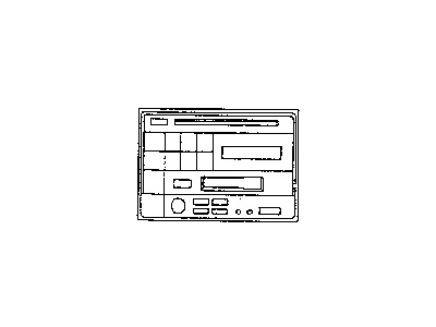 Nissan 28188-8B700 Radio W/CD & Cassette