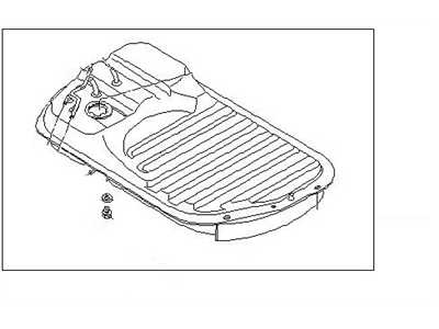 Nissan 17202-N9610 Fuel Tank Assembly