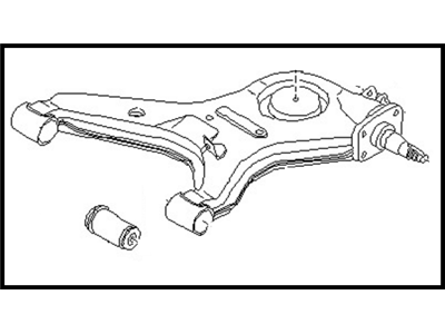Nissan 55502-02A11 Arm Rear Suspension LH