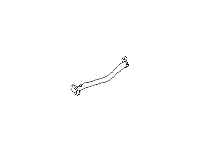 Nissan 20010-83P13 Exhaust Tube Assembly, Center