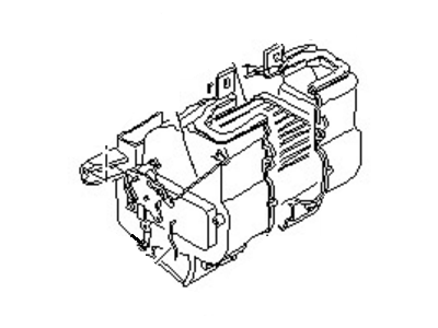 Nissan B7120-03W00 Heater Case Assembly