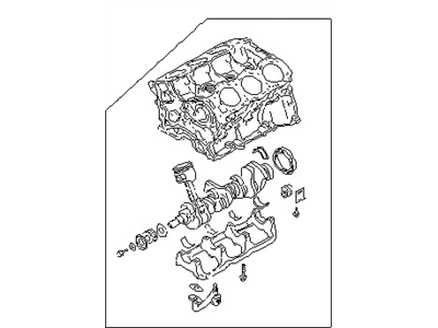 Nissan 10103-10W02 Engine-Short