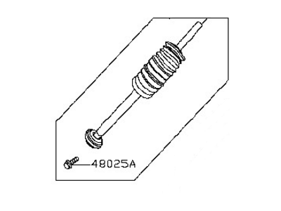 Nissan 48080-EA00A Joint-Steering Lower
