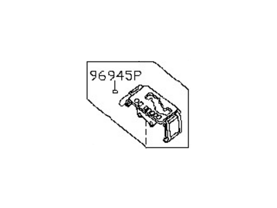 Nissan 96940-ZR01A Indicator Assembly-Torque Converter