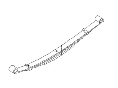 Nissan 55020-04W00 Spring Assembly Rear