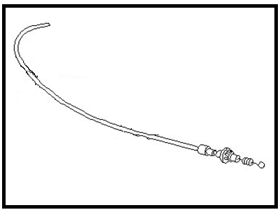 1986 Nissan Stanza Accelerator Cable - 18201-16R10