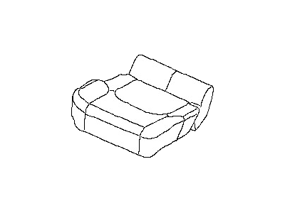 Nissan 87300-9BA5D Cushion Assembly - Front Seat
