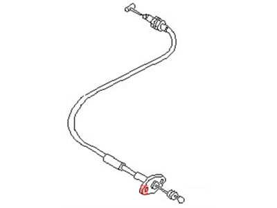1982 Nissan 200SX Accelerator Cable - 18201-N8502
