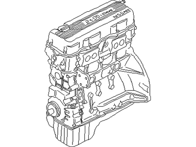 Nissan 10102-30R12 Engine-Bare