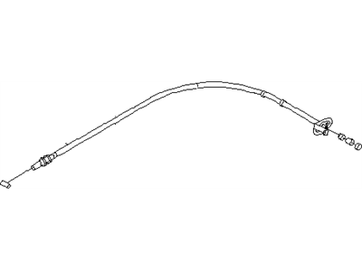 1998 Nissan Frontier Throttle Cable - 18201-1S700