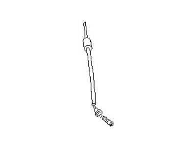 1986 Nissan Sentra Parking Brake Cable - 36531-09A02