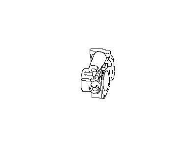 Nissan 16119-JF00A Throttle Body