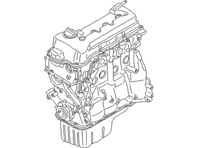 Nissan 10102-6M450 Engine Assy-Bare