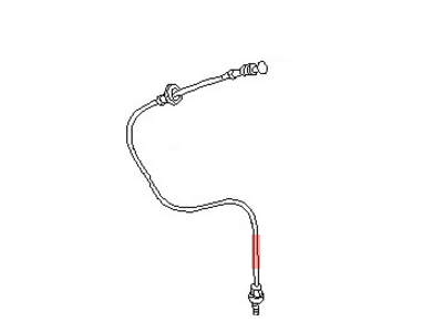 1987 Nissan Sentra Speedometer Cable - 25050-72A02