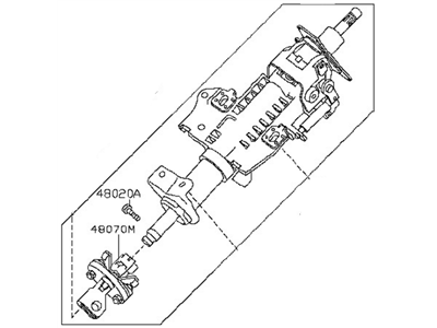 Nissan 48810-EA260 Steering Column Assembly