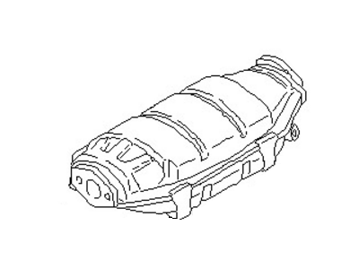 Nissan 20800-53F26 Catalytic Converter With Shelter