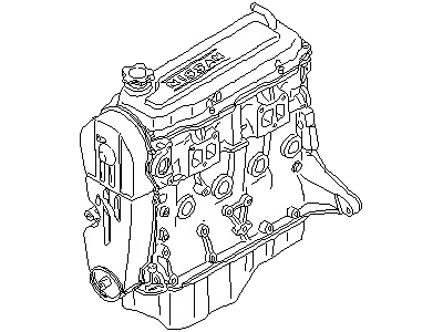 Nissan 10102-18R50 Engine-Bare