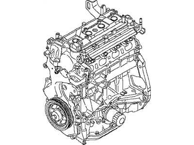 Nissan 10102-1FLHB Engine Assy-Bare
