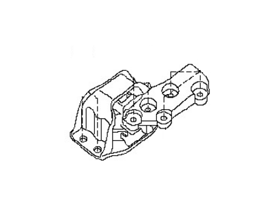 Nissan 11210-ET01D Engine Mounting Insulator, Front