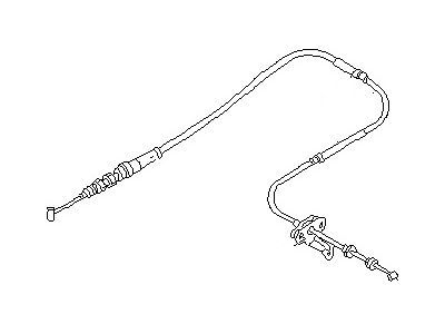 2000 Nissan Quest Accelerator Cable - 18201-7B100