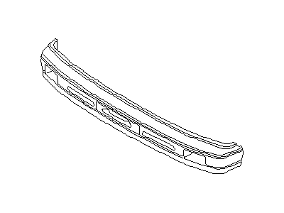 Nissan 62090-40F00 Energy ABSORBER-Front Bumper